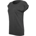 ByB női póló Extended Shoulder 140 ébenszürke