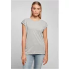 ByB női póló Extended Shoulder 140 melírozott szürke