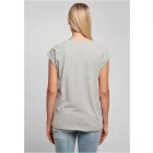 ByB női póló Extended Shoulder 140 melírozott szürke