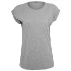 ByB női póló Extended Shoulder 140 melírozott szürke