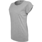 ByB női póló Extended Shoulder 140 melírozott szürke