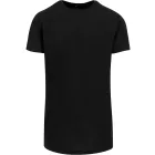 ByB póló Shaped Long 140 fekete