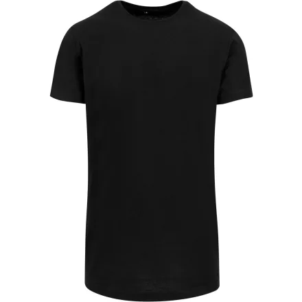 ByB póló Shaped Long 140 fekete