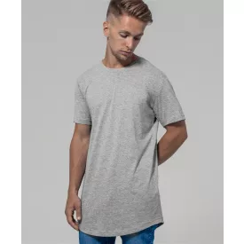 ByB póló Shaped Long 140 melírozott szürke