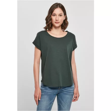 ByB női póló Long Slub 140 üvegzöld