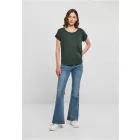 ByB női póló Long Slub 140 üvegzöld
