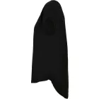 ByB női póló Long Slub 140 fekete