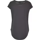 ByB női póló Long Slub 140 sötét szürke