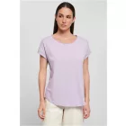 ByB női póló Long Slub 140 lila