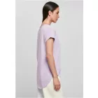 ByB női póló Long Slub 140 lila