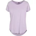 ByB női póló Long Slub 140 lila