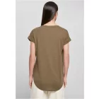 ByB női póló Long Slub 140 olíva