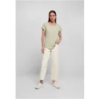 ByB női póló Long Slub 140 salvia