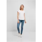 ByB női póló Long Slub 140 fehér