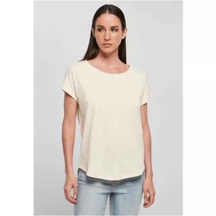 ByB női póló Long Slub 140 homok