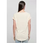 ByB női póló Long Slub 140 homok