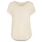 ByB női póló Long Slub 140 homok