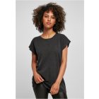 ByB női póló Acid Wash 160 fekete