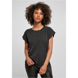 ByB női póló Acid Wash 160 fekete
