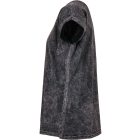 ByB női póló Acid Wash 160 sötét szürke-fehér
