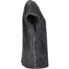 ByB női póló Acid Wash 160 sötét szürke-fehér