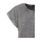 ByB női póló Acid Wash 160 szürke-fekete