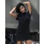ByB női pólóruha Dress 200 fekete