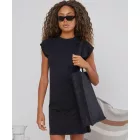 ByB női pólóruha Dress 200 fekete