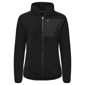 Cutter&Buck női polár pulóver Cascade Sherpa fekete