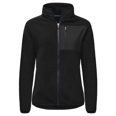 Cutter&Buck női polár pulóver Cascade Sherpa fekete