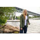 Cutter&Buck női dzseki Mount Adams borostyánzöld