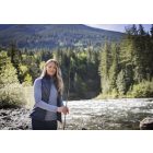 Cutter&Buck női mellény Oak Harbor Hybrid sötétkék