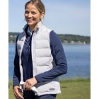 Cutter&Buck női mellény Oak Harbor Hybrid ezüst