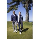 Cutter&Buck női mellény Oak Harbor Hybrid ezüst