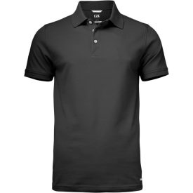 Cutter&Buck galléros póló Advantage 190 fekete