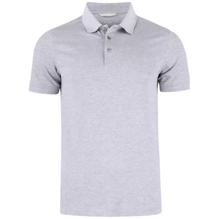 Cutter&Buck galléros póló Advantage 190 melírozott szürke