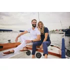 Cutter&Buck galléros póló Advantage 225 fehér