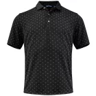 Cutter&Buck galléros póló Virtue Printed 200 fekete