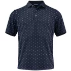 Cutter&Buck galléros póló Virtue Printed 200 sötétkék