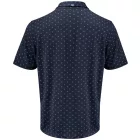 Cutter&Buck galléros póló Virtue Printed 200 sötétkék