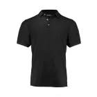 Cutter&Buck galléros póló Virtue Solid 200 fekete