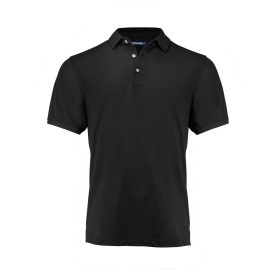 Cutter&Buck galléros póló Virtue Solid 200 fekete