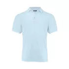 Cutter&Buck galléros póló Virtue Solid 200 világoskék
