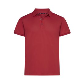 Cutter&Buck galléros póló Virtue Solid 200 piros