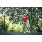 Cutter&Buck galléros póló Virtue Solid 200 piros