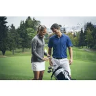 Cutter&Buck galléros póló Virtue Solid 200 királykék