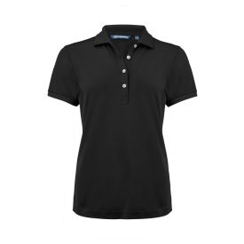 Cutter&Buck női galléros póló Virtue Solid 200 fekete