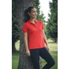 Cutter&Buck női galléros póló Virtue Solid 200 piros