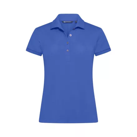 Cutter&Buck női galléros póló Virtue Solid 200 királykék