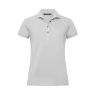Cutter&Buck női galléros póló Virtue Solid 200 ezüst